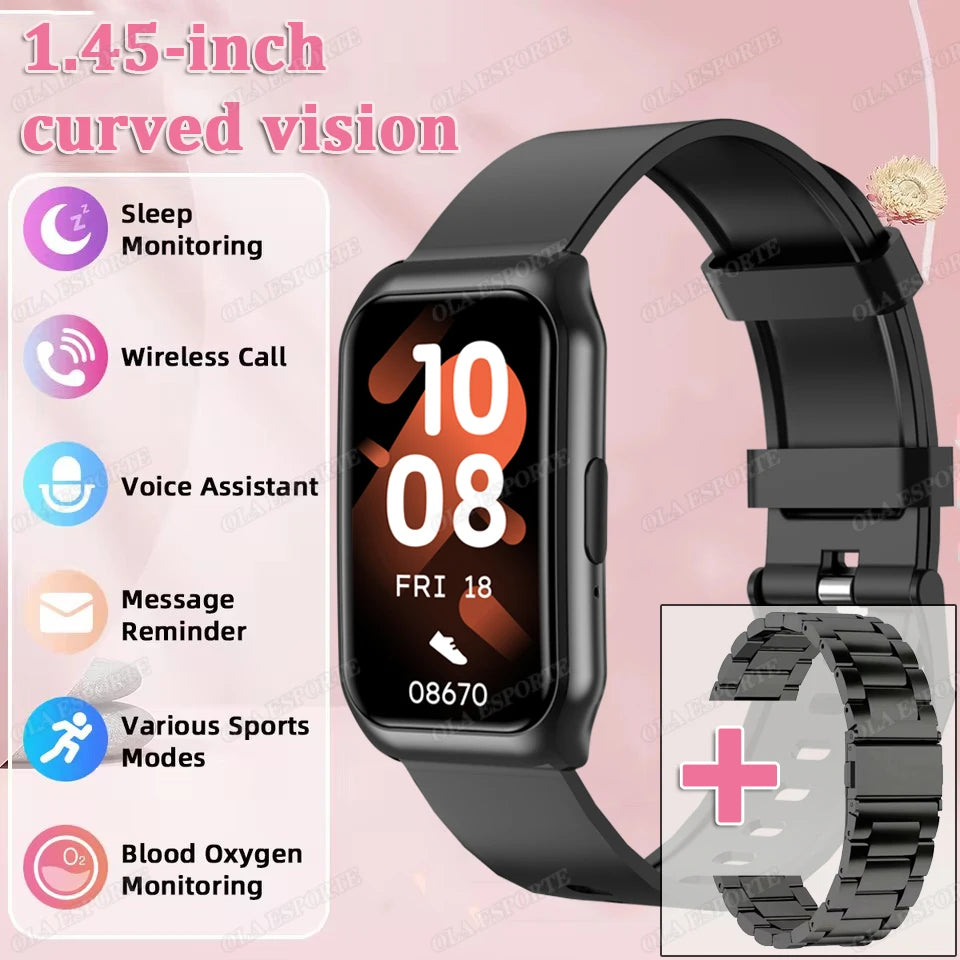 Ola Esporte HW12 Smartwatch – Heart Rate, Sleep & Fitness Tracker