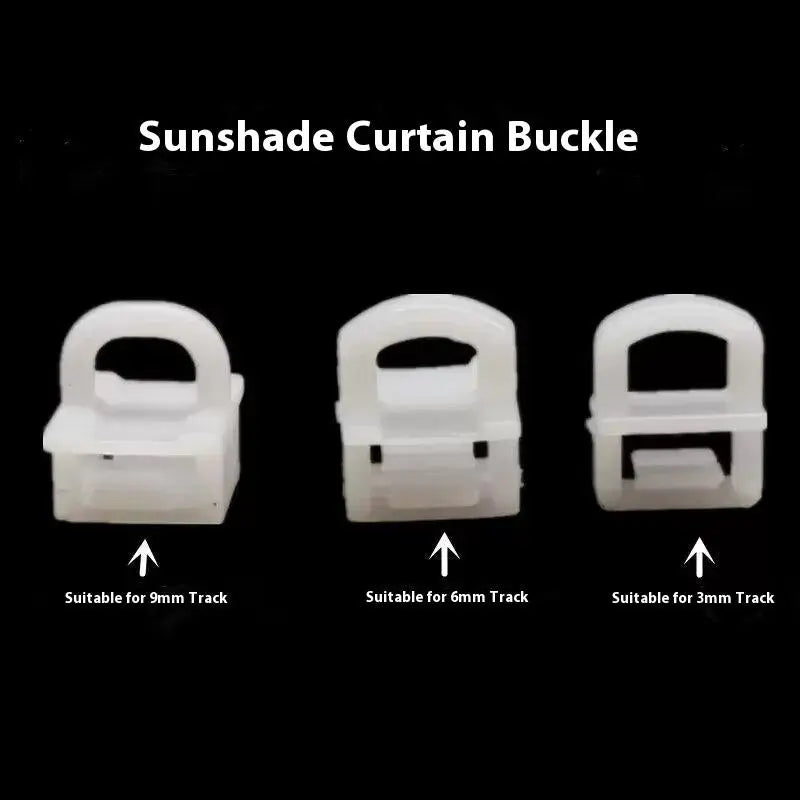 20Pcs Car DIY Accessories 3mm 6mm 9mm For Truck Curtain Slider FH FE FM Automotive Plastic Fastener Clip Oasis Select