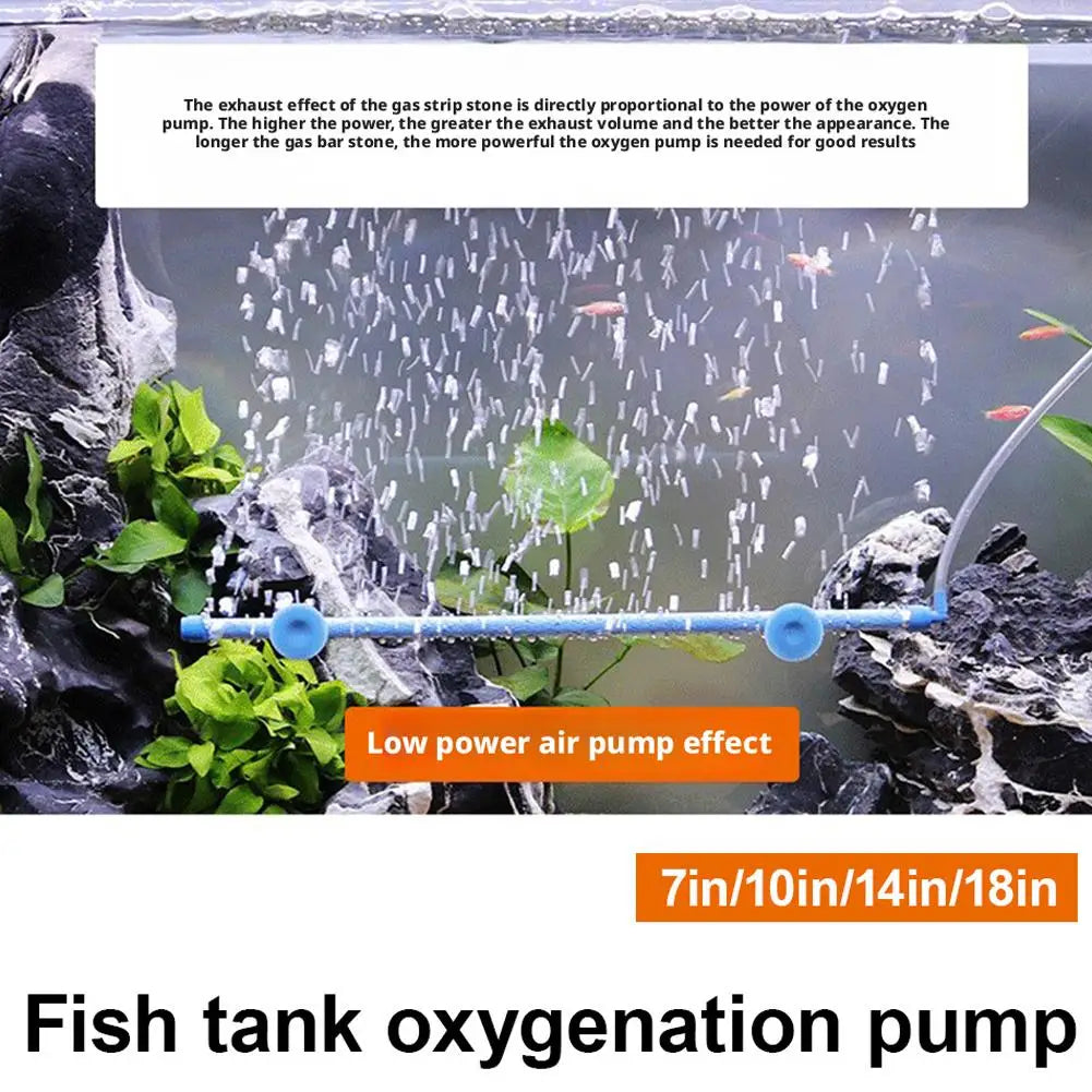 Aquarium Bubble Bar Air Diffuser – Fish Tank Oxygenator 7–18"
