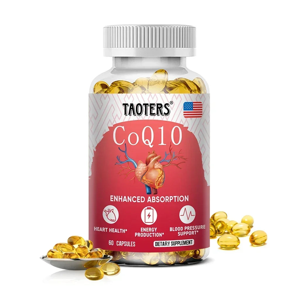CoQ10 400mg Capsules – Antioxidant & Heart Energy Support