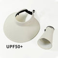 1Wide Brim Sun Hat Women's Large Uv Protection Golf Beach , Korean Design Oasis Select Beige