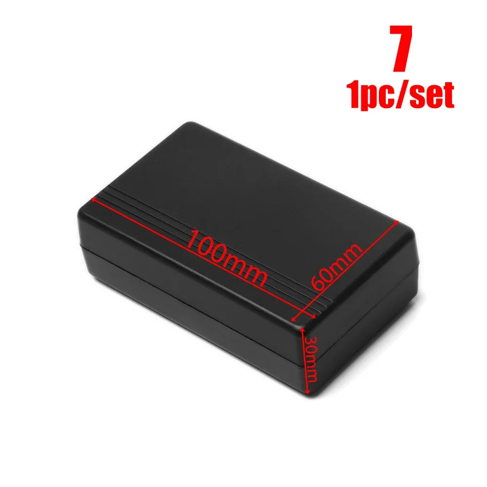 22Sizes High Quality Instrument Case Enclosure Boxes ABS Plastic Waterproof Cover Project Electronic Project Box Oasis Select Style 2-7