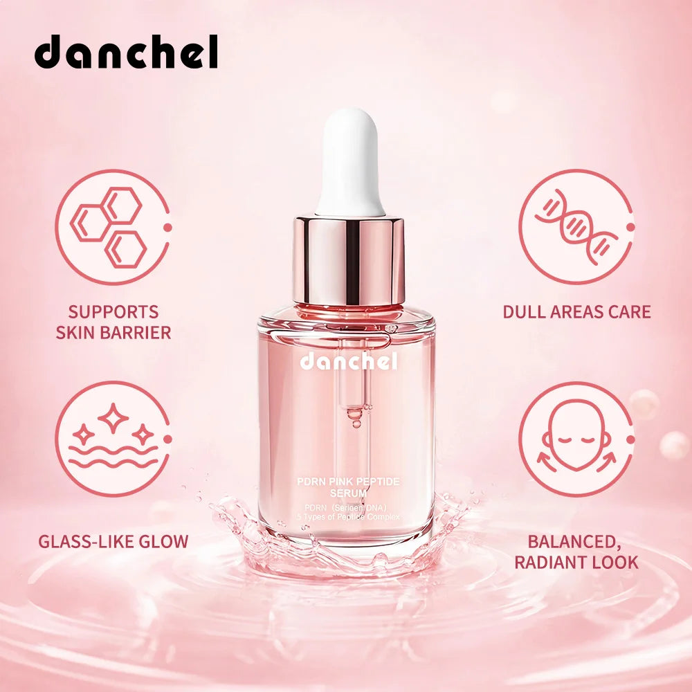PDRN Pink Peptide Serum Long-Lasting Hydrating Fast-Absorbing Glow Care Serum Nourish & Repair Dryness for All Skin Types Oasis Select
