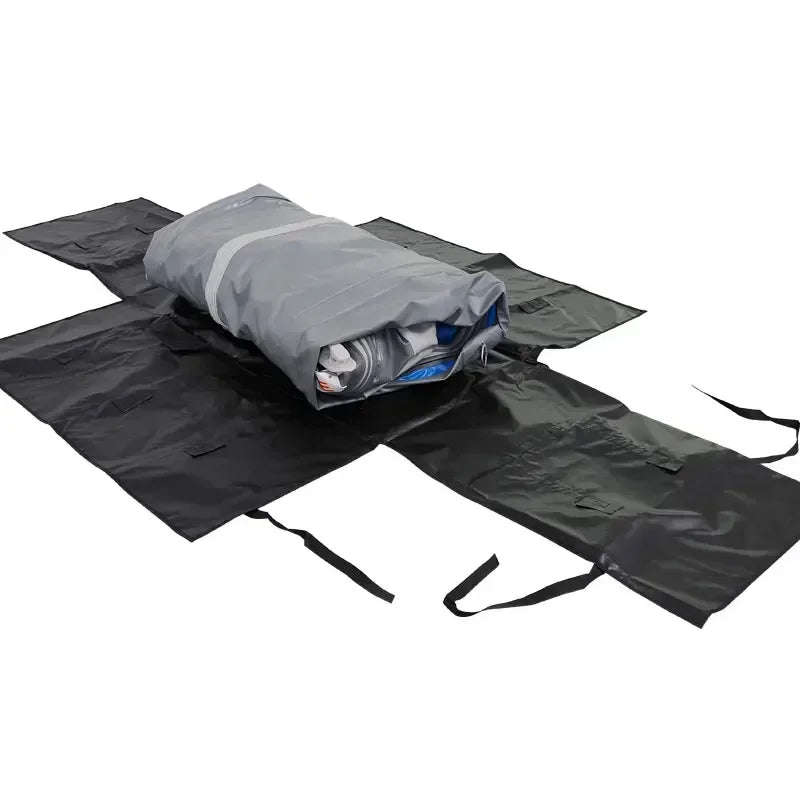Inflatable Boat Storage Bag PVC Boat Carrying Bag Kayak Folding Storage PVC Inflatable Boat Foldable Storage Bag for Car Oasis Select