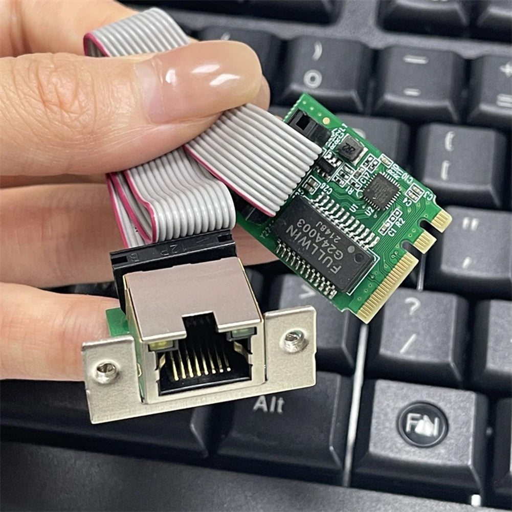 M.2 A+E Key Gigabit Ethernet LAN Card RTL8111H 1000Mbps RJ45 Gigabit Network Card Oasis Select