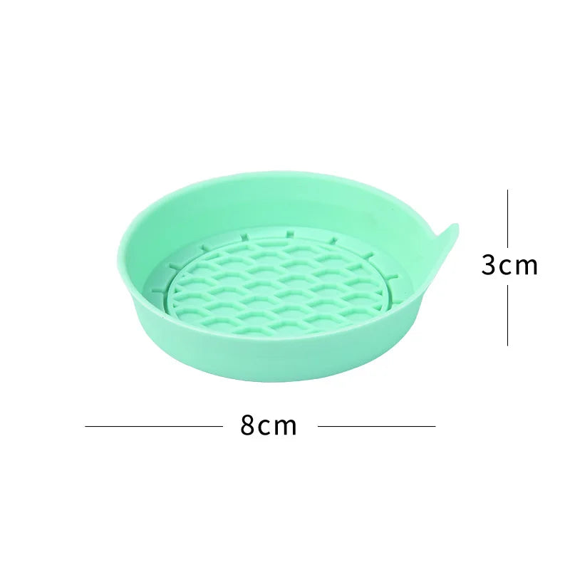 8cm Silicone Car Cup Holder Coaster – Anti-Slip Waterproof