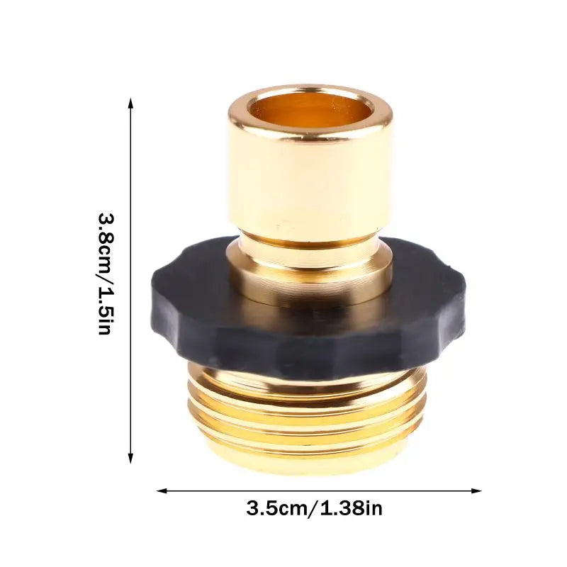 Durable 3/4 Inch Hose Quick Connector Male Female Internal Thread Fitting Water Pipe Joint Garden Irrigation Connection Fittings Oasis Select