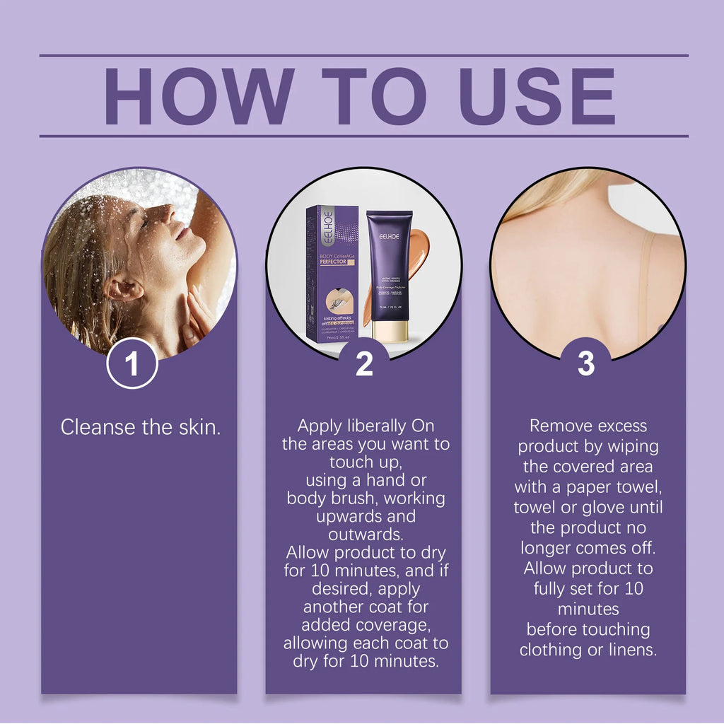 EELHOE Body Concealer – Waterproof Full Coverage Tattoo Cover