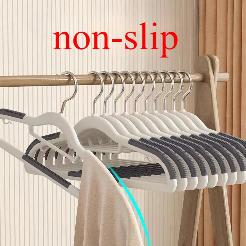 30pcs Set of Non-slip Hangers Sturdy and Durable Rotating Hook Hangers Laundry Bathroom & Bedroom Clothes Hangers Organization Oasis Select