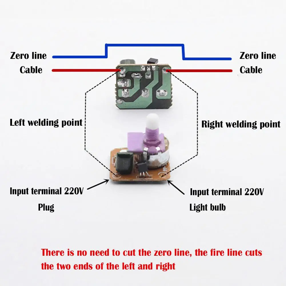 20v Durable Lamp Knob LED Controller Adjustable Controller Lamp Dimmer Switch Dimmable Button Light Dimmer Switch Modulator Oasis Select