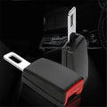 2-Pack Universal Car Seat Belt Extender Clip | Stainless Steel