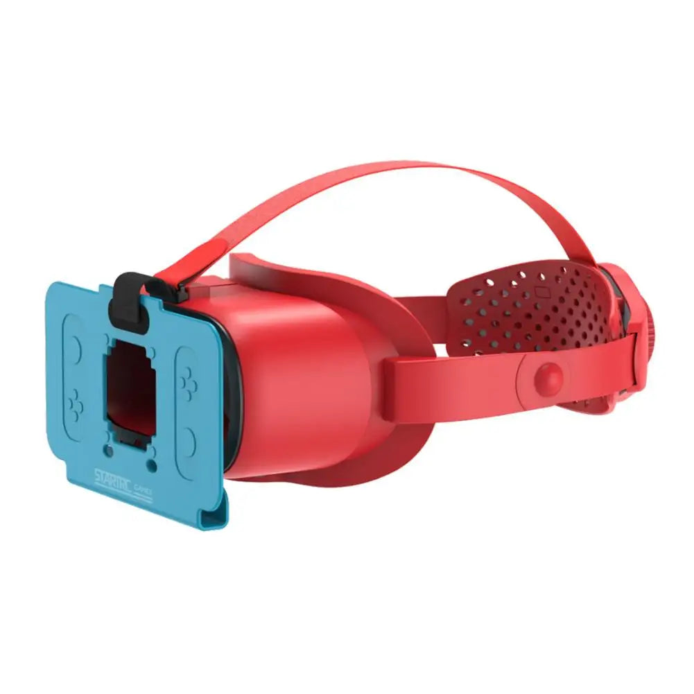 For Switch2 game console 3D HD VR glasses Virtual Reality Movies Switch Game Adjustable Headband Expansion Upgrade Accessories Oasis Select Blue