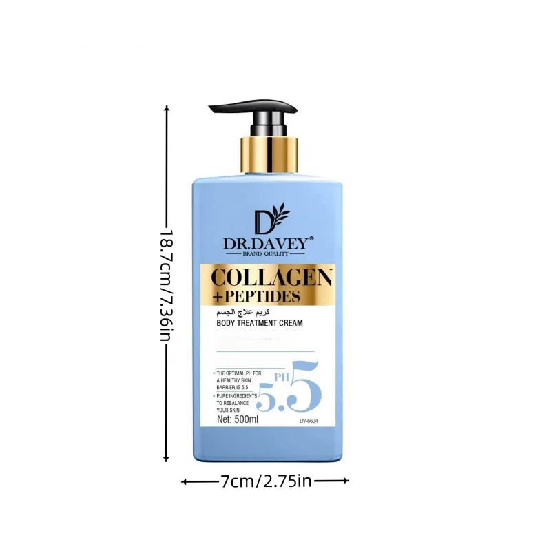 DR.DAVEY 500ml Collagen Peptide Body Lotion – Deep Hydration
