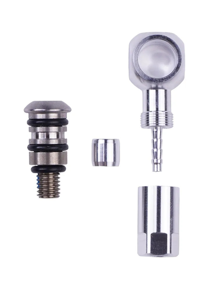 GOODTASTE Brake Banjo Fitting Brake System Upgrade Diameter 8mm Aluminium Alloy Brake Fitting Thread Length 7mm Oasis Select