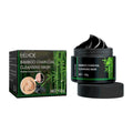 Bamboo Charcoal Facial Blackhead Remover Mask Deep Cleansing Shrink Pore Nose Black Dots Peel off Remove Stickers Skin Care Oasis Select 120g Boxed