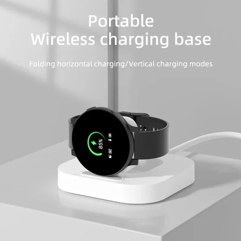 Classic Type C Fast Charging Dock Foldable Watch Wireless Charger Stand For Samsung Galaxy Watch 6 5 4 3 Pro 45/40/44mm Active Oasis Select
