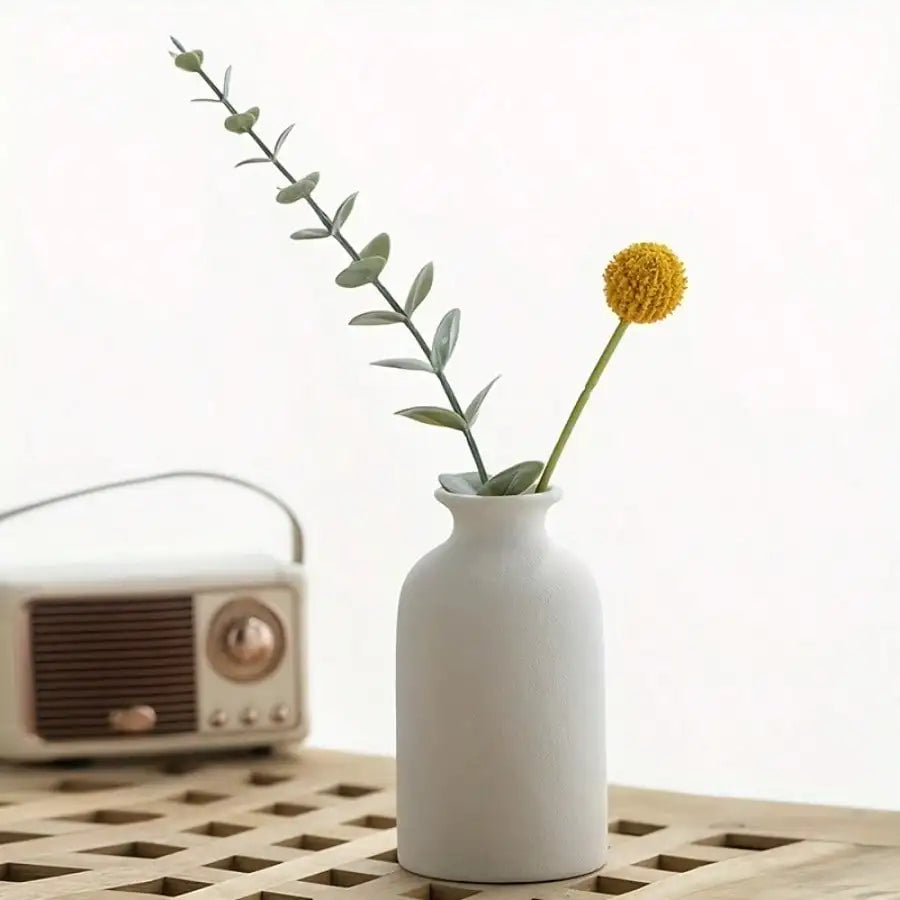 Minimalist Ceramics Vase Ceramic Flower Vase Home Decoration Flower Arrangement on The Living Room Desktop Ornament Accessories Oasis Select