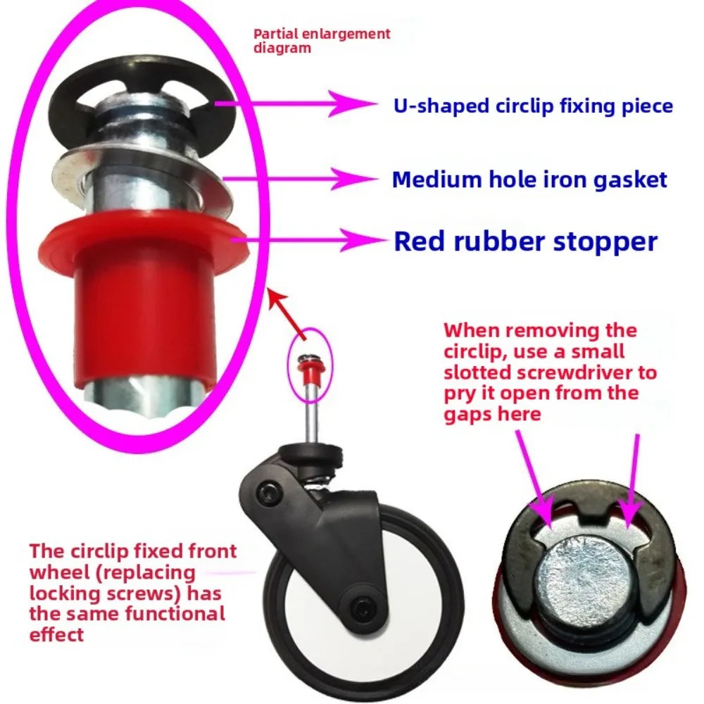 For Babyzen YOYO YOYA Stroller Replacement Rubber Wheels Front and Rear Wheel Stroller Accessories Oasis Select