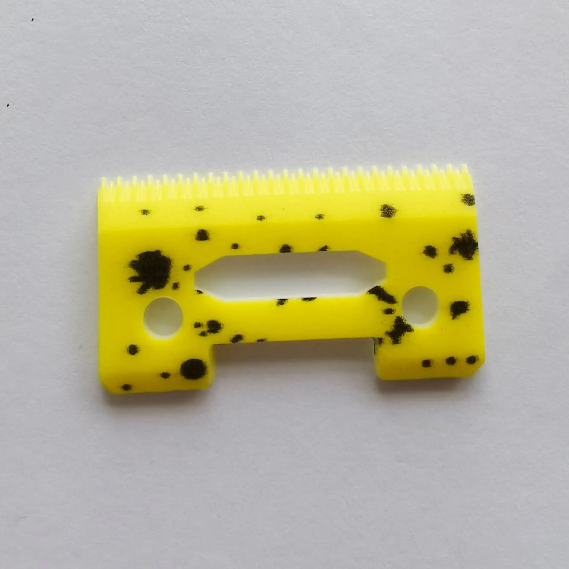 1/3/5Pcs Ceramic Clipper Blades Professional Head Replacement Barber Accessories Solid Color/Camouflage Color Ceramic Blade Oasis Select 110-Yellow