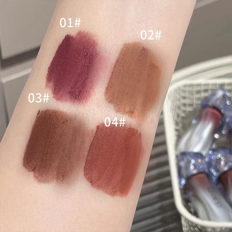QIBEST Matte Velvet Liquid Lipstick – Long-Lasting Lip Mud