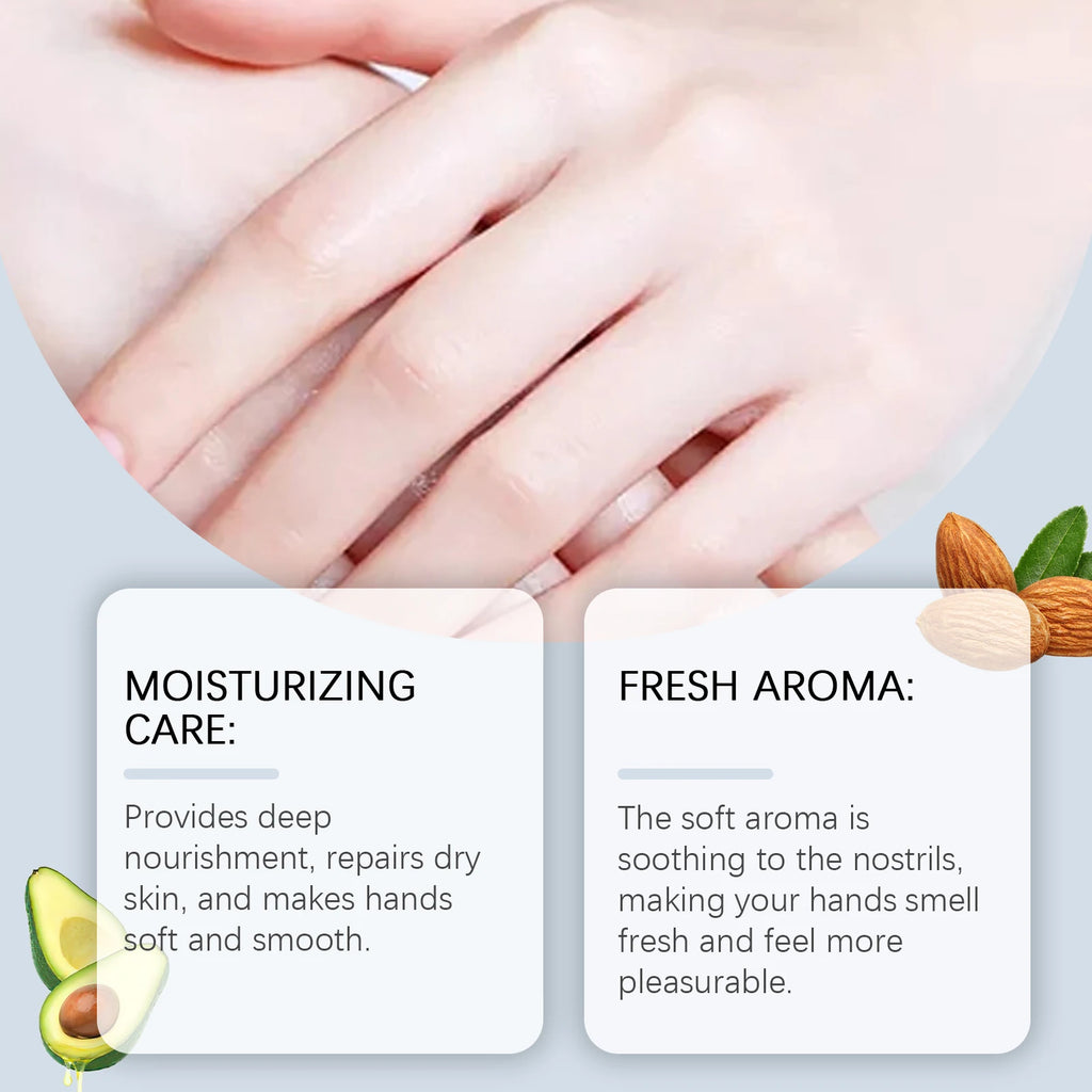 Shea Butter Hand Lotion Moisturizing Nourishing Fade Fine Lines Soft Smooth Skin Non Greasy Fast Absorbing for Dry Cracked Hands Oasis Select