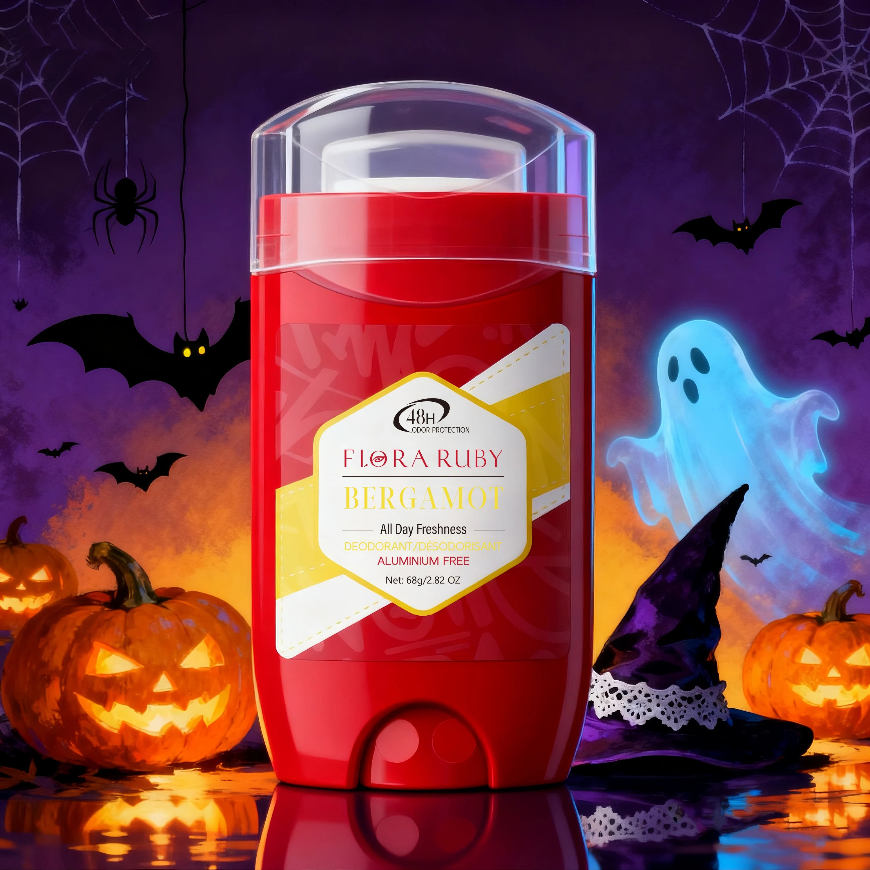 Aluminum-Free Deodorant fragrance deodorant stick for Halloween deodorant stick 48-hour refreshing and moisturizing Oasis Select