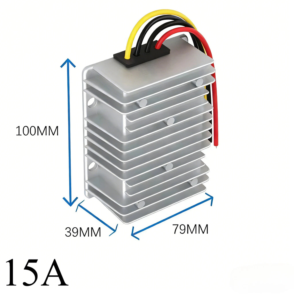 Battery Charger 9V-36V to 14.5V 12.6V 13.8V 5A-25A Constant Current DC 12V Lithium Battery Chargers for Dual-battery System Oasis Select 15A 9-36V 14.5V charger