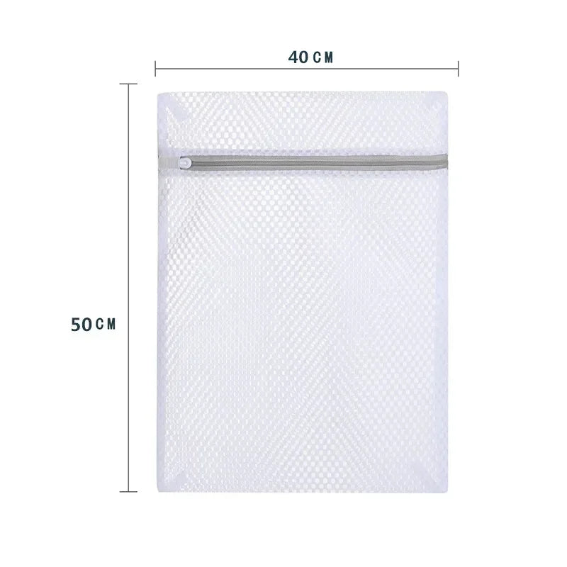 1/2/4/5/10Pcs Mesh Laundry Bag Laundry Wash Bags Coarse Net Laundry Basket Laundry Bags for Washing Machines Mesh Bra Bag Oasis Select 40X50cm 1Pcs