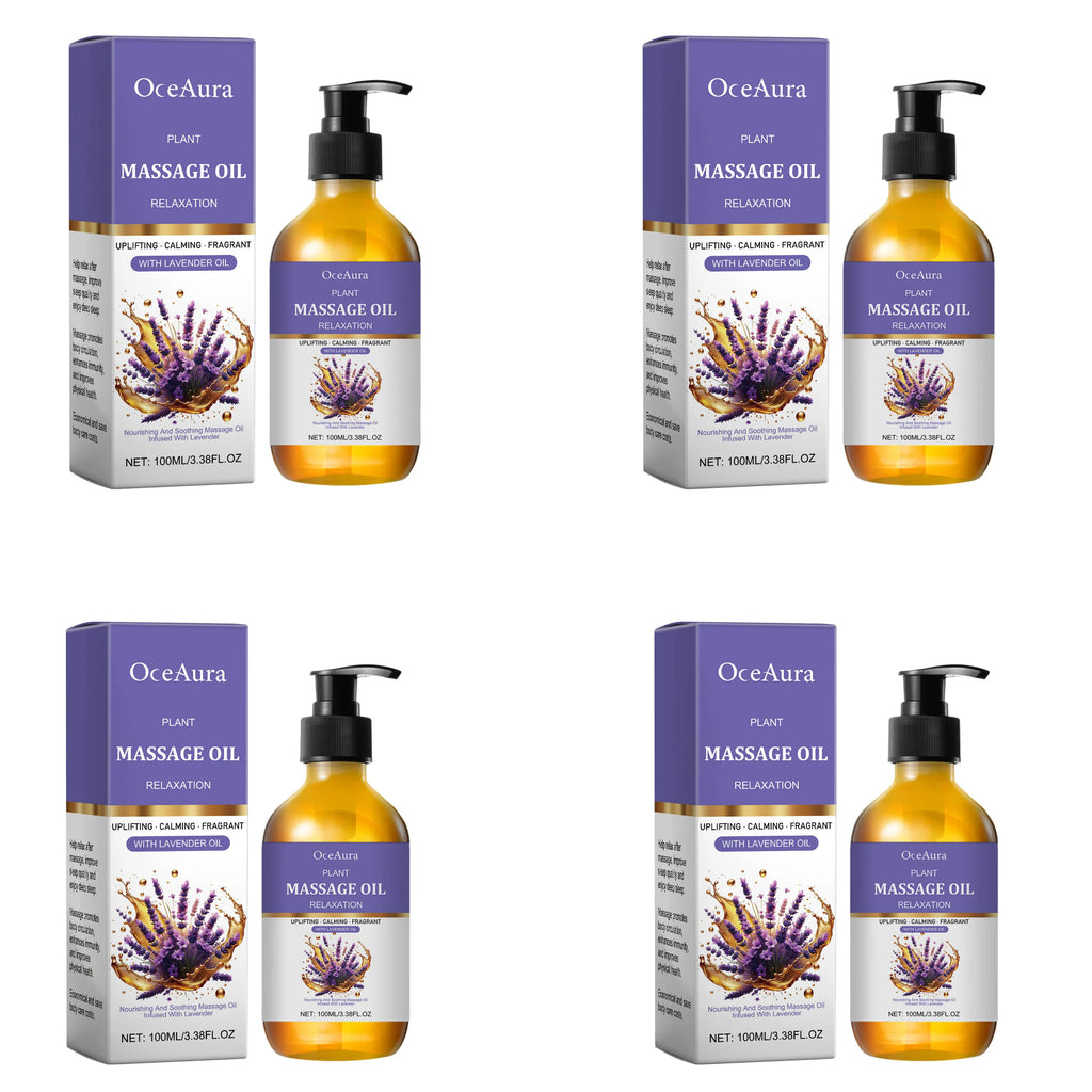 OceAura Lavender Essential Oil – Soothing Body Massage Oil 100ml Body Massage Oil Oasis Select buy3get1free
