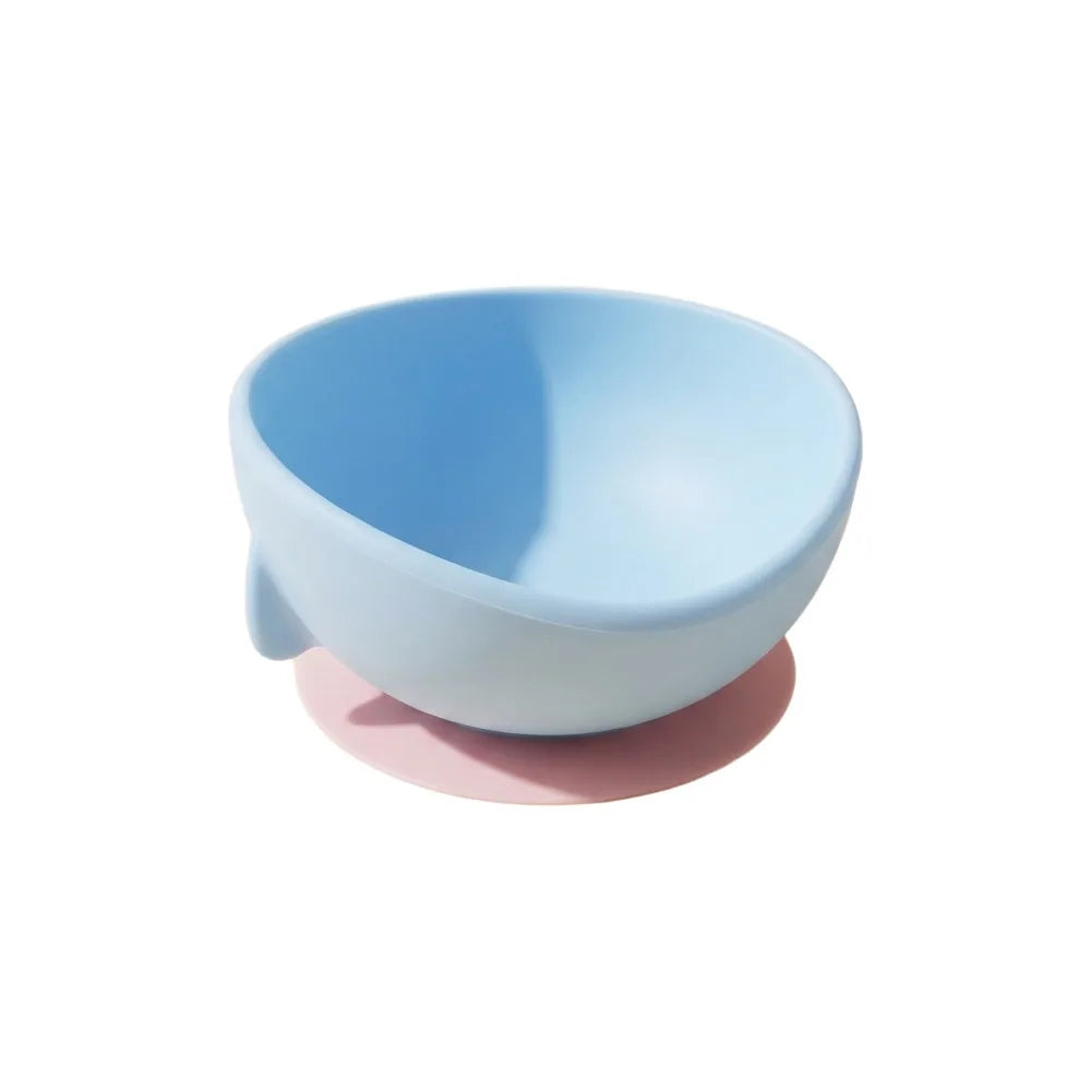 Silicone Suction Cup Pet Bowl – Anti-Spill Slow Feeder