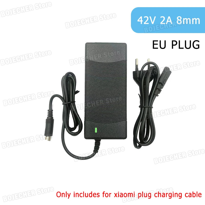 42V 2A Brand New Power Adapter AC 100-240V DC 42V 2A Lithium Battery Charger US/ EU Plug battery adapter on sector Accessories Oasis Select 8mm Plug-EU