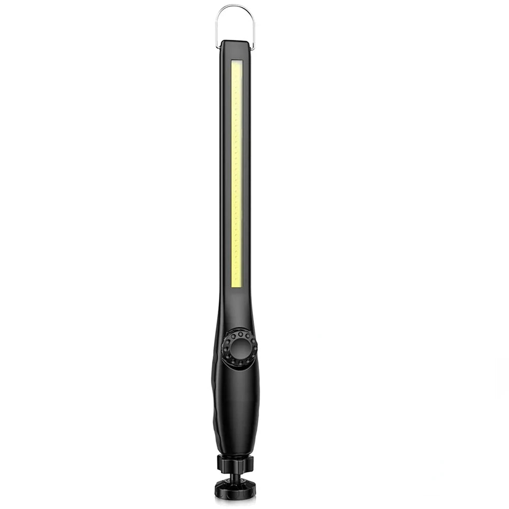 KDULIT COB Flashlight Magnetic Work Light USB Rechargeable Torch Hook Portable Lantern Inspection Light Camping Car Repair Lamp Oasis Select 1pcs