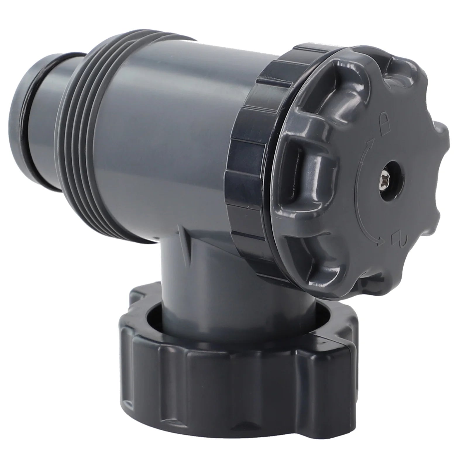 1Pcs Swimming Pool Filter Pump Plunger Valve Replacement 38mm Compatible For Above Ground Pool With 1-1/2 Hose Connection Oasis Select