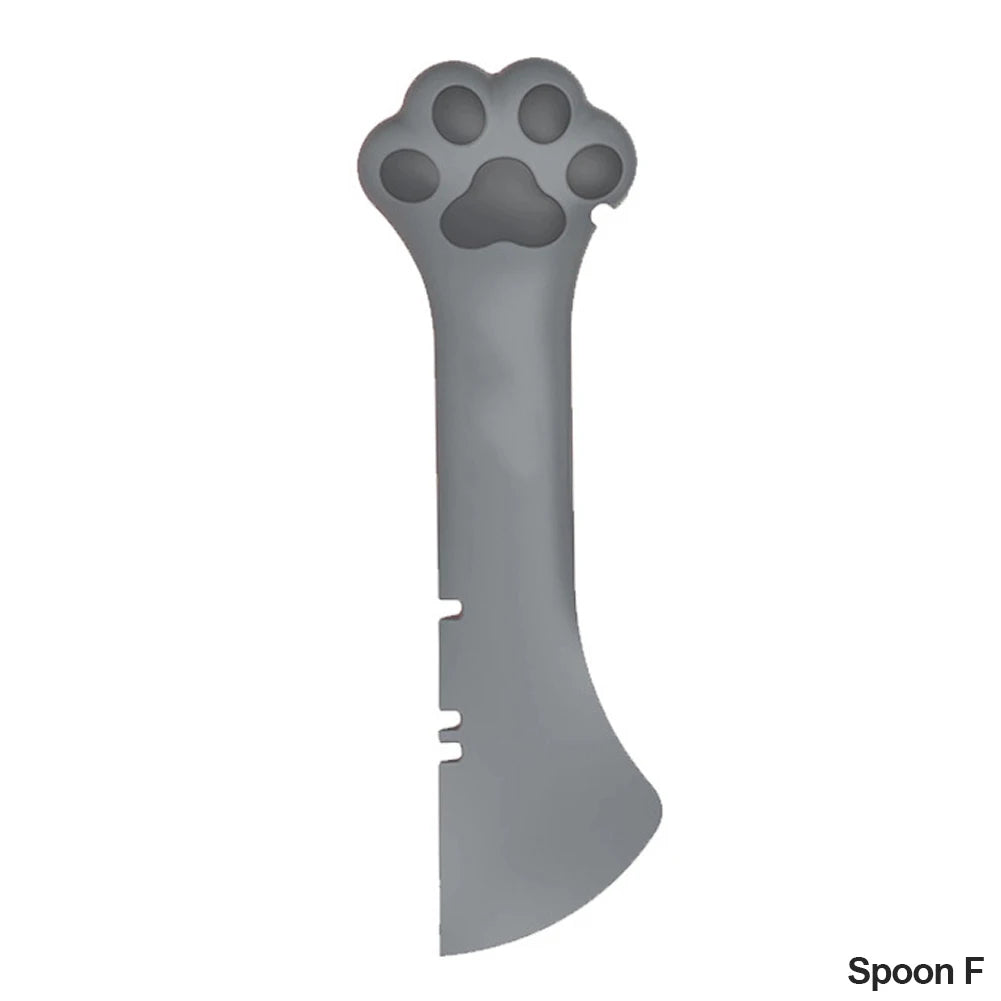 Multifunction Pet Canned Spoon Jar Opener Puppy Feeding Mixing Wet Dry Scoop Cat Dog Accessories Feeder Shovel Pets Tableware Oasis Select F