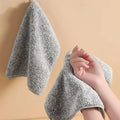 5pcs - Household Japanese style thickened absorbent towel Oasis Select gray 5pcs