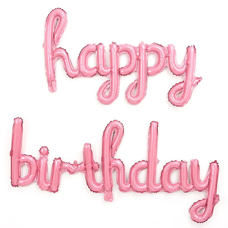 1set Birthday Party Balloon Oasis Select Pink one size