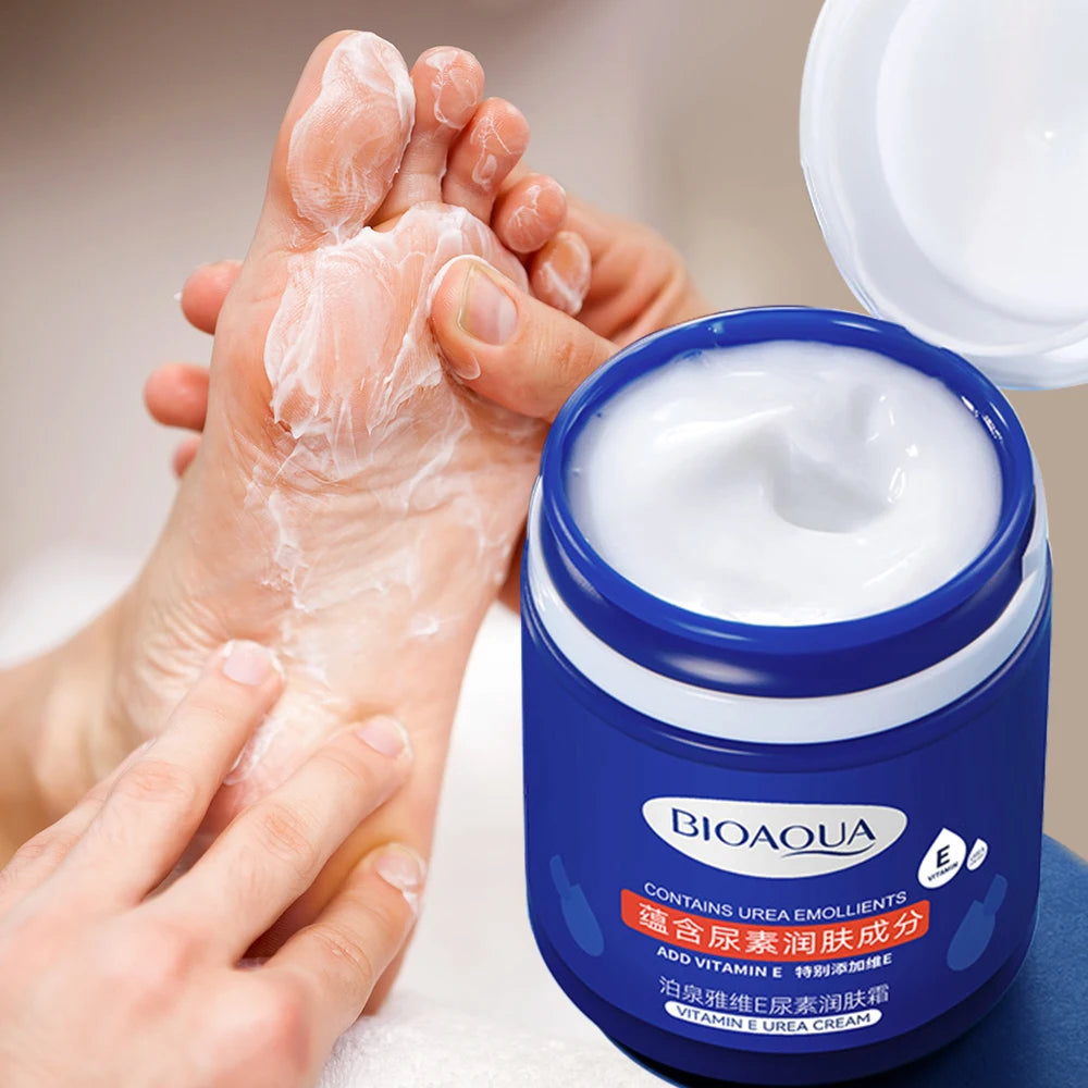 Vitamin E Urea Foot Cream, Moisturizing And Tender Hand And Feet Skin, For Dry And Peeling Hand, Feet And Body 170g/bottle Oasis Select