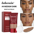Liquid Foundation And Puff Makeup Set Lightweight Waterproof Long Lasting Matte Facial Foundation Cosmetics Woman Makeup Oasis Select 4 Medium And Puff