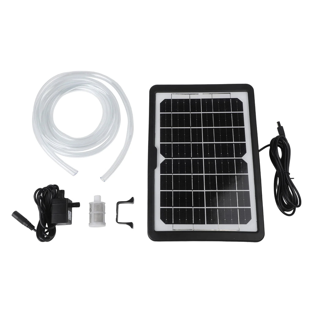 6W 9V Solar Water Pump With Bracket Submersible Pump Fish Tank Rockery Water Submersible Pump For Ponds Outdoor Aquariums Oasis Select A