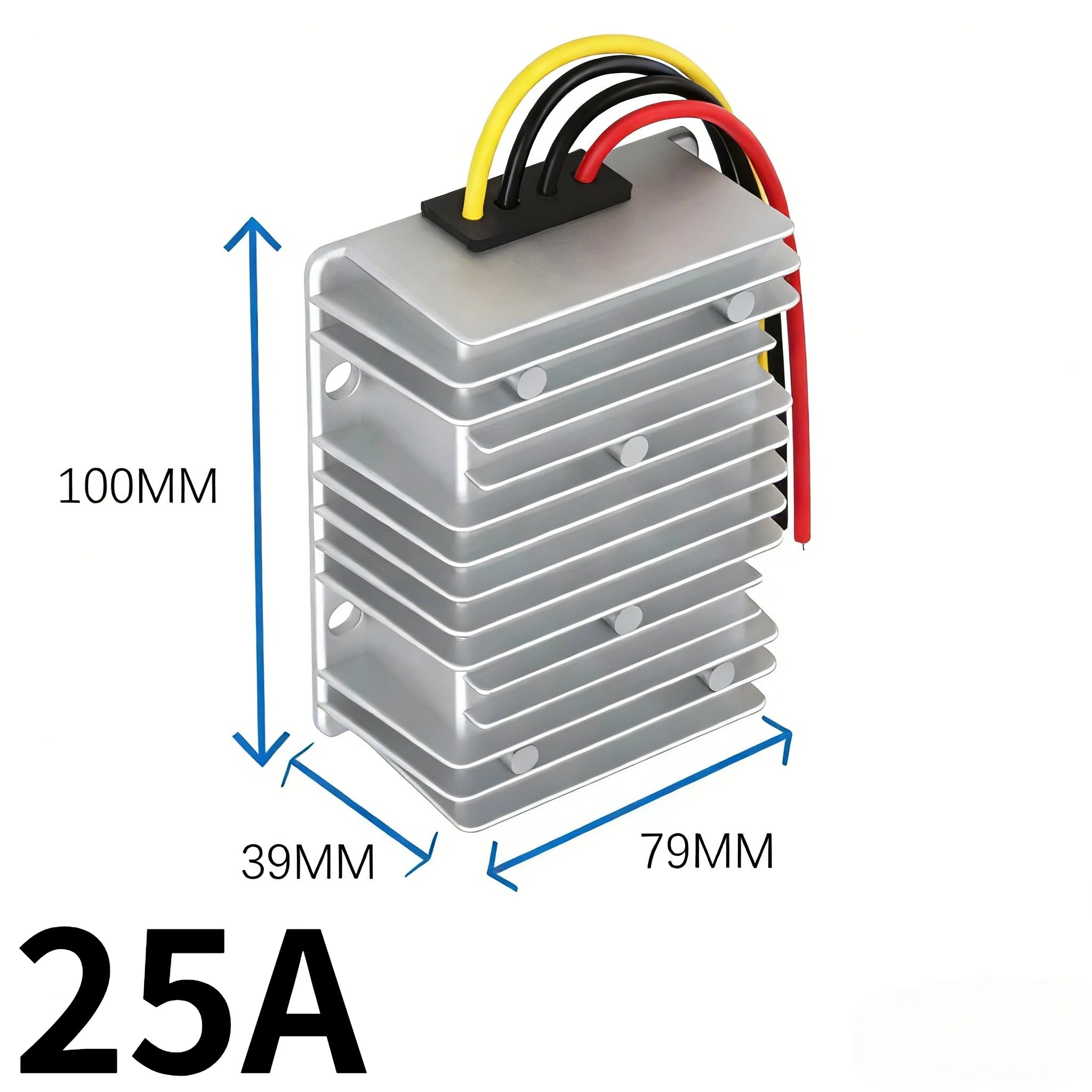DC DC Battery Charger 9-36V 12V 24V to 14.6V 13.8V 16.8V 12.6V 5A-25A Constant Current for Lead-acid Lithium Batteries Lifepo4 Oasis Select 25A 9-36V 12.6V