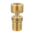 Copper Angled Curved Foot Angle Adjustment Lengthened Shower Faucet Adapter 360° Rotatable Wall Mounted Eccentric Screw Corner Oasis Select Brushed Nickel