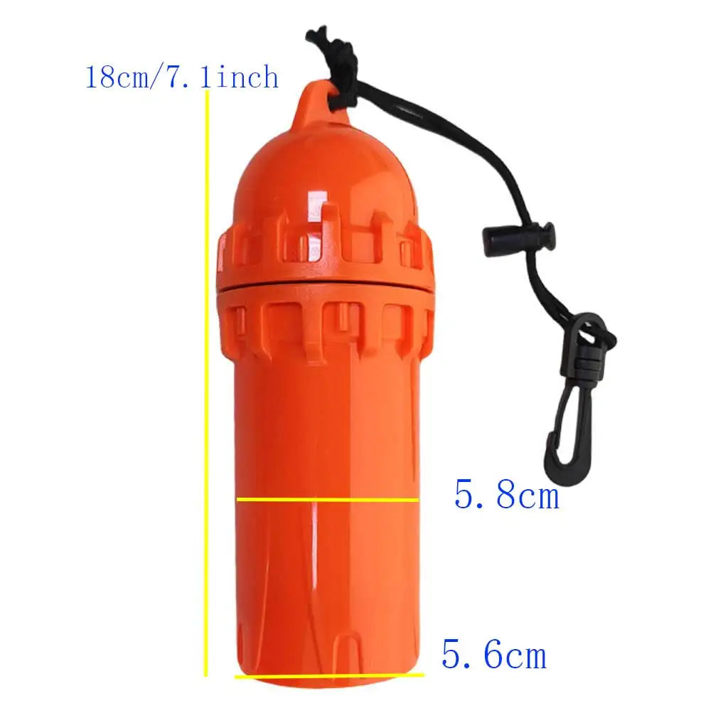 50m Protected Scuba Diving Dry Box Snorkelling Waterproof Container Case with Snap Hook Oasis Select