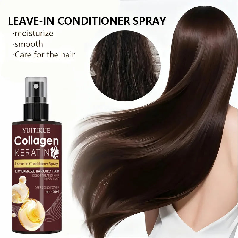 Collagen & Keratin Hair Spray – Repair, Nourish & Oil Control