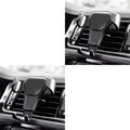 1/2/3/4pcs Car Phone Holder Bracket Gravity Mobile Mount Cellphone Stand Accessories For IPhone For Samsung For Huawei Stand Oasis Select 2pcs black