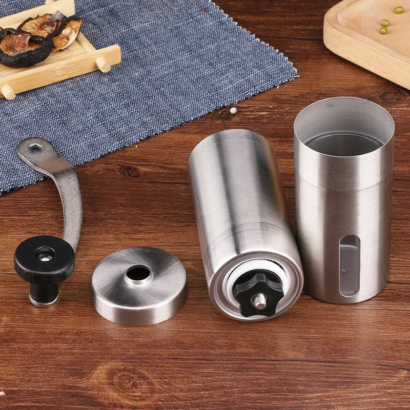 304 Stainless Steel Manual Coffee & Pepper Grinder