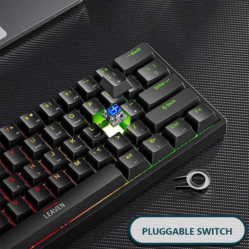 AyeBeau K620 60% RGB Hotswap Mechanical Gaming Keyboard