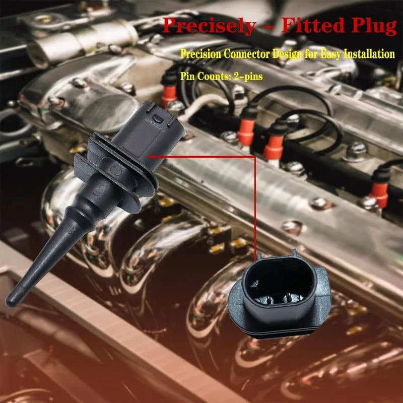 Direct Replacement Outside Air Temp Sensor for BMW 1 6 7 Series E39 E46 X3 X5 X6 Z4 Z8 MINI R50 R53 R56 R55 with Connector Oasis Select