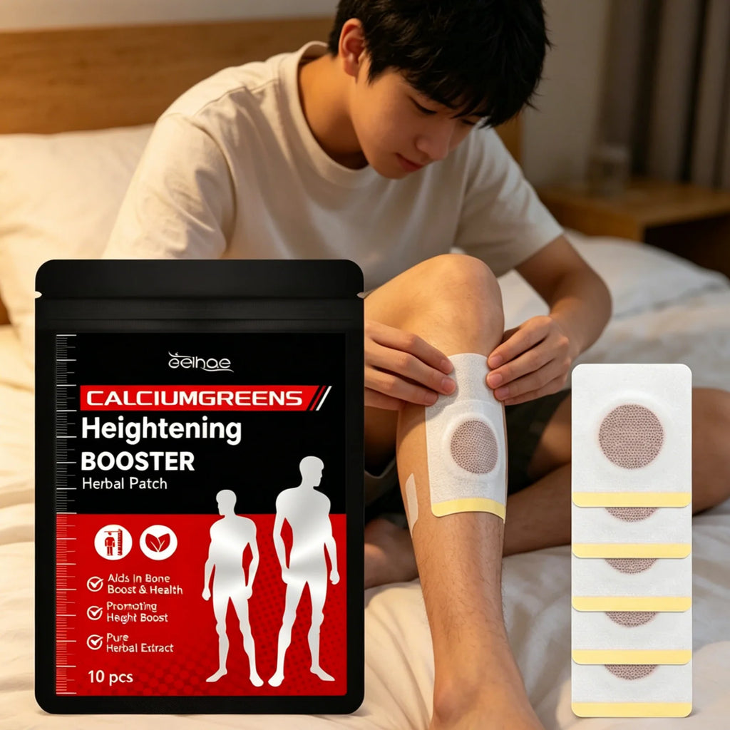 EELHOE Herbal Height Growth Foot Patch – 10 Pack, Fatigue Relief Herbal Foot Patch Oasis Select