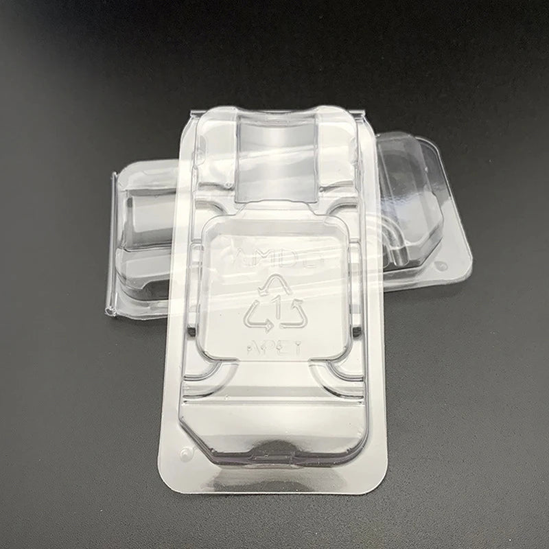 10Pcs CPU Clamshell Tray Box AMD Case Holder Protection For AMD 754 905 938 939 AM2 AM3 FM1 FM2 Oasis Select