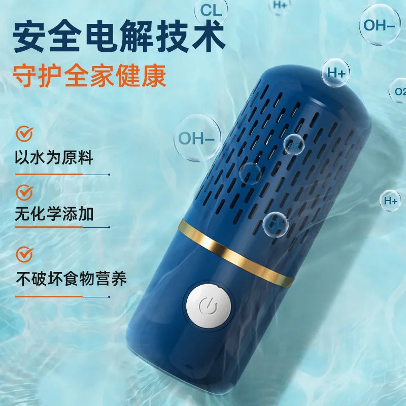 Wireless Fruit & Vegetable Washing Machine | Residue Remover